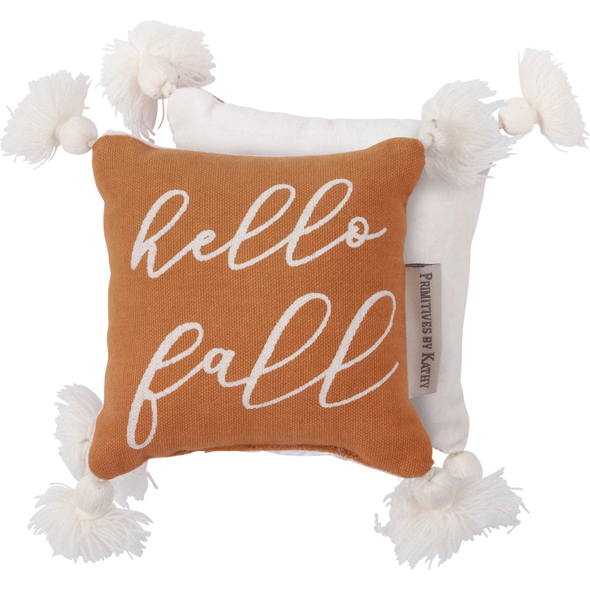 Hello Fall Mini Pillow | 5” x 5" Fall Mini Pillow