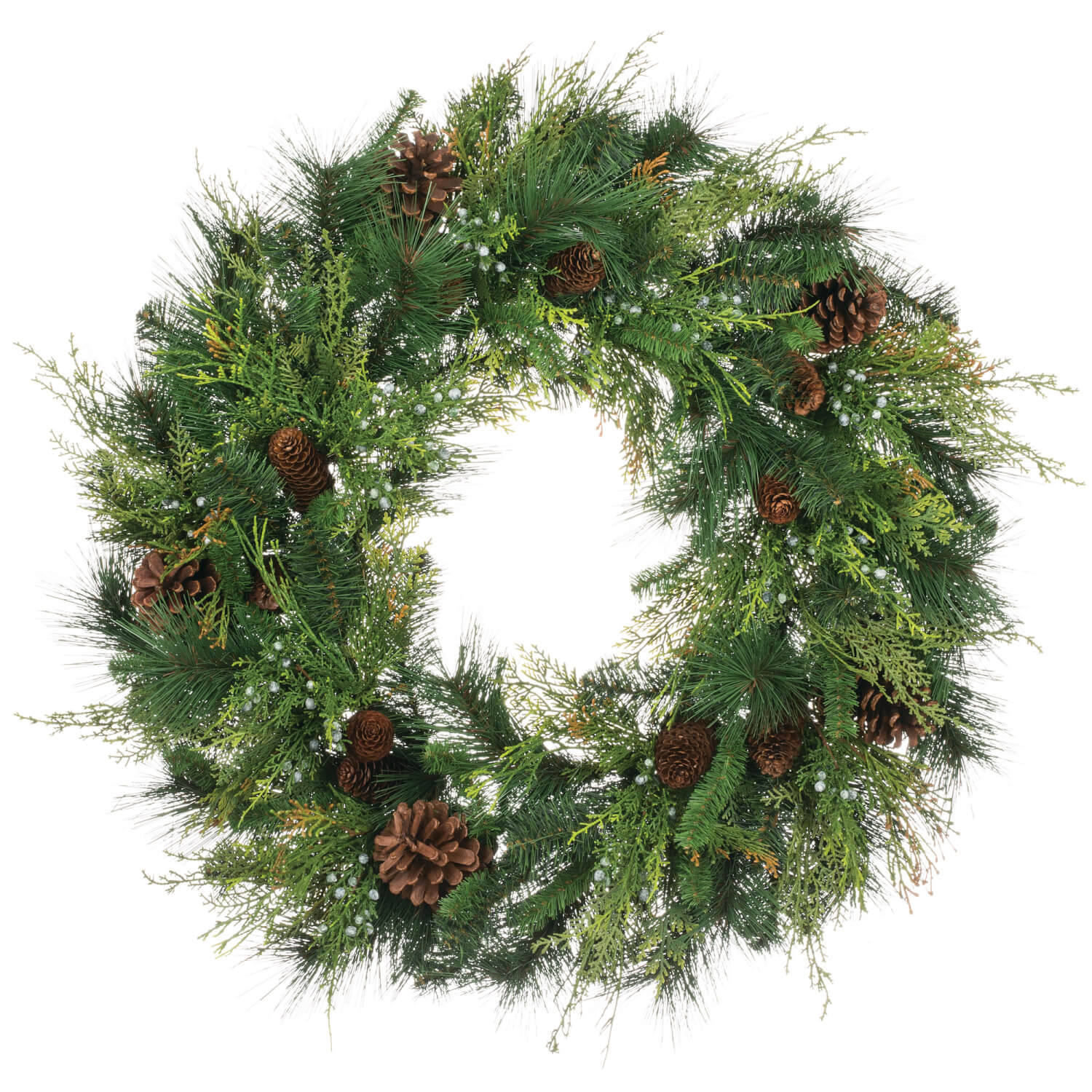 Classic Holiday Pine Wreath